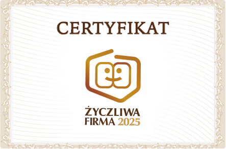 Certyfikat Życzliwa Firma